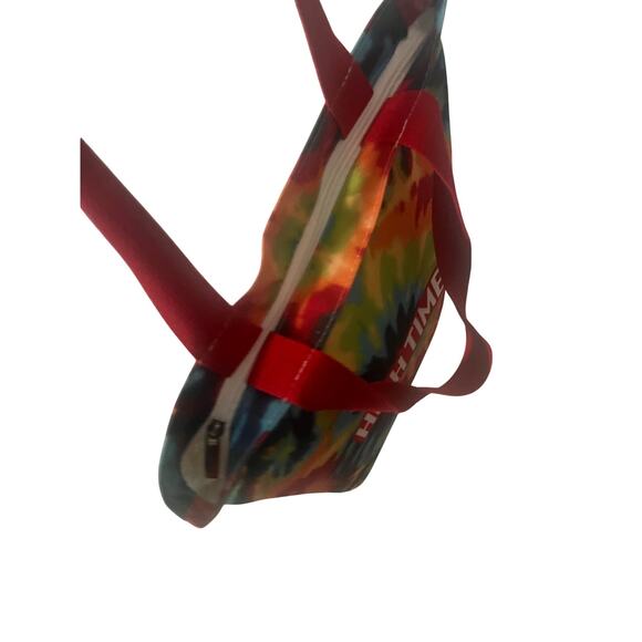 NWOT High Times Canvas Cup Tie-Dye Tote Bag - Picture 6 of 6